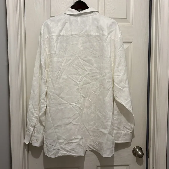 Tommy Bahama White Men's Shirt - Picture 6 of 6